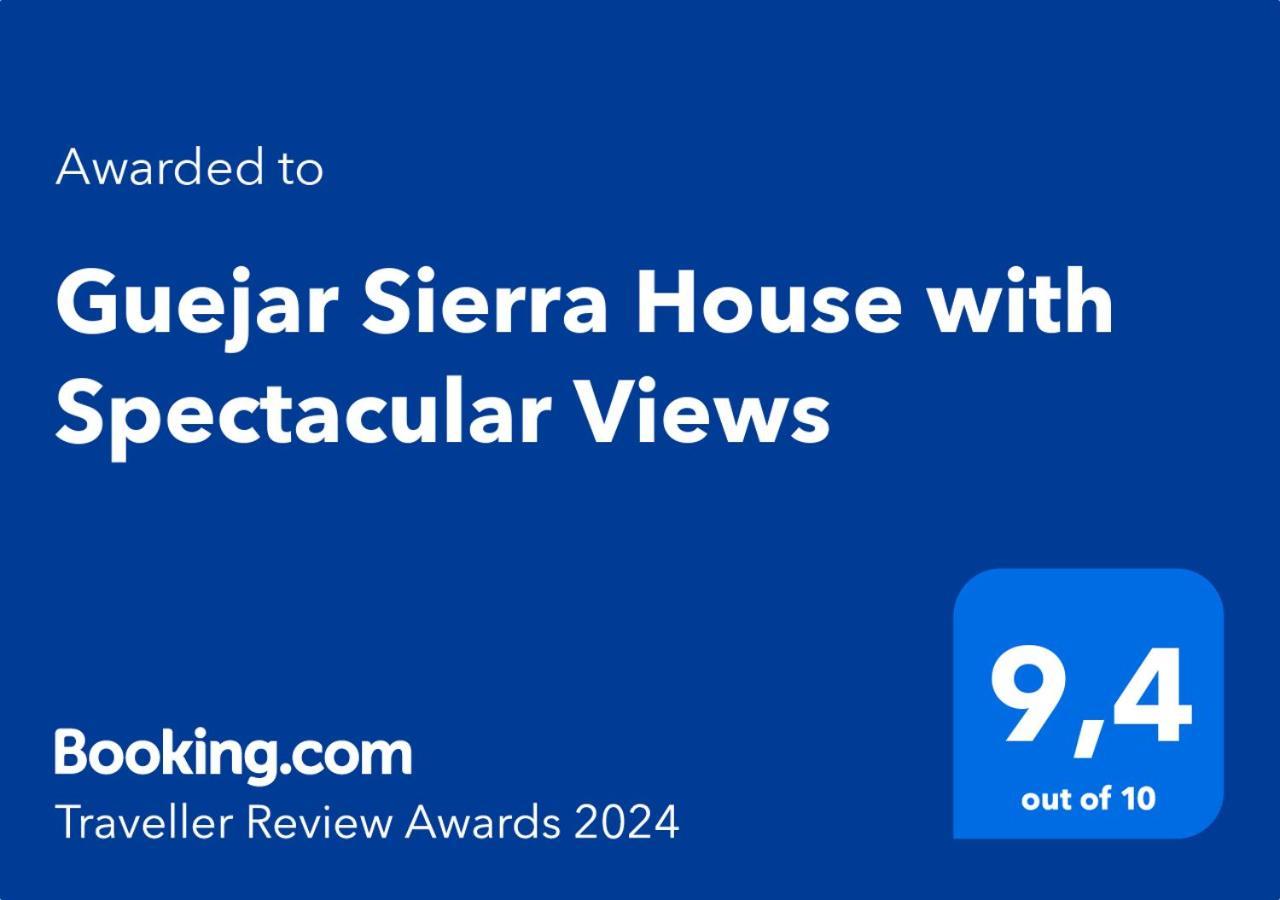 Guejar Sierra House With Spectacular Views Villa Bagian luar foto